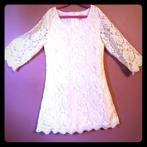 D.Liles Collection ivory lace boho style dress 👗